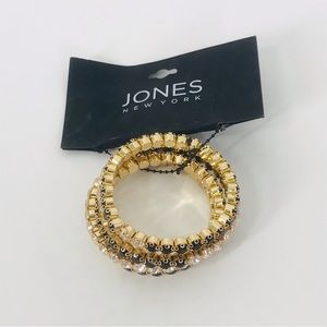 Jones New York Rhinestone Wrap Bracelet